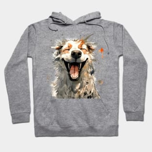 Pawsome: Happy Dog Smiles Hoodie